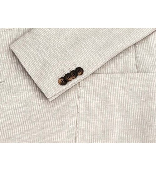 SUIT SARTORIA BEJ KETEN CEKET 4343