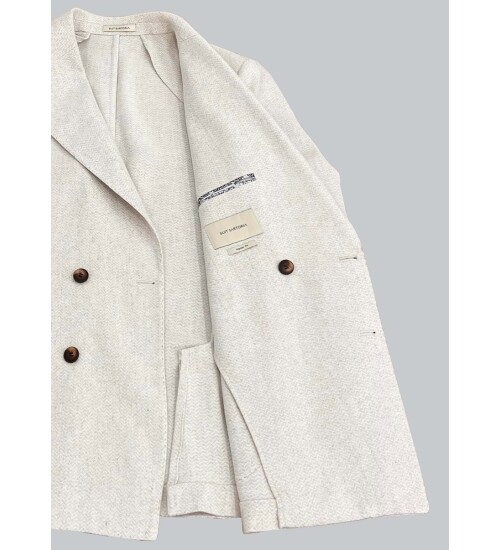 SUIT SARTORIA BEJ KETEN CEKET 4345
