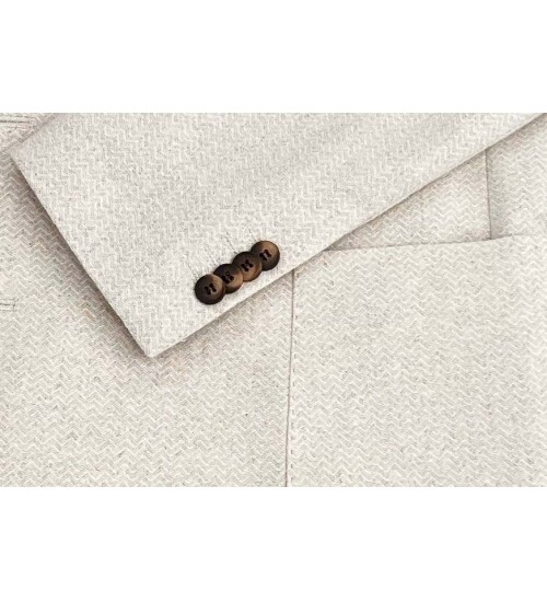 SUIT SARTORIA BEJ KETEN CEKET 4345