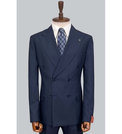SUIT SARTORIA NAVY BLUE SUIT 2381