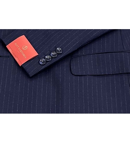 SUIT SARTORIA NAVY BLUE SUIT 2381