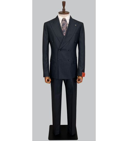 SUIT SARTORIA NAVY BLUE SUIT 2381