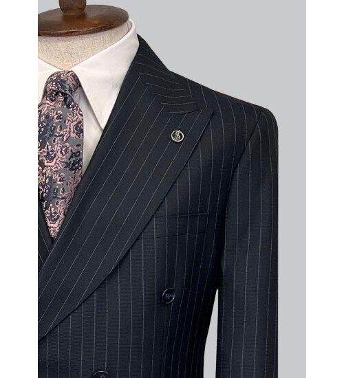 SUIT SARTORIA NAVY BLUE SUIT 2381