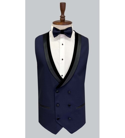 SUIT SARTORIA ÇIKMA YAKA LACİVERT TAKIM ELBİSE 5065