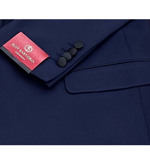 SUIT SARTORIA ÇIKMA YAKA LACİVERT TAKIM ELBİSE 5065