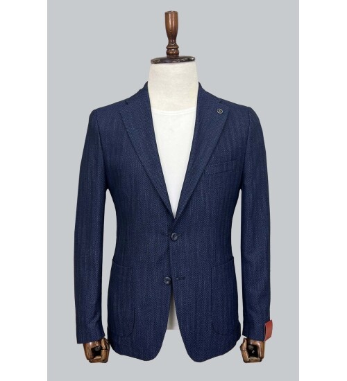 SUIT SARTORIA NAVY BLUE JACKET 4334