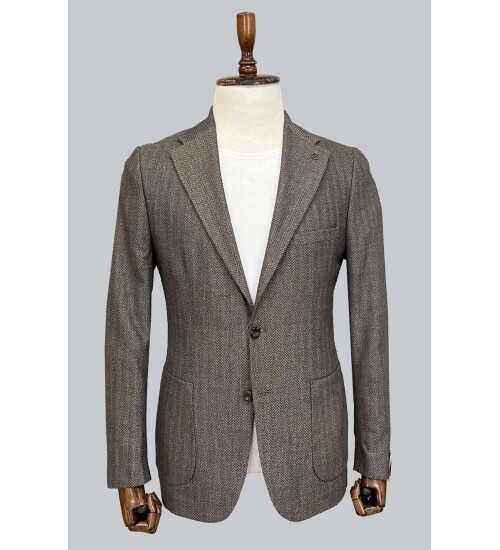 SUIT SARTORIA BROWN JACKET 4333