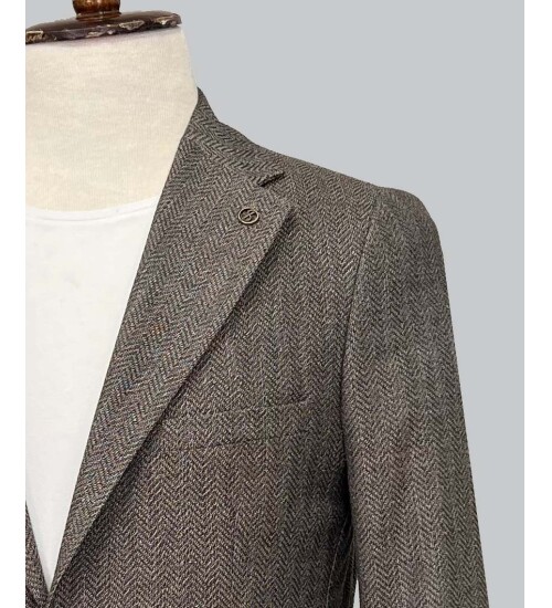 SUIT SARTORIA BROWN JACKET 4333