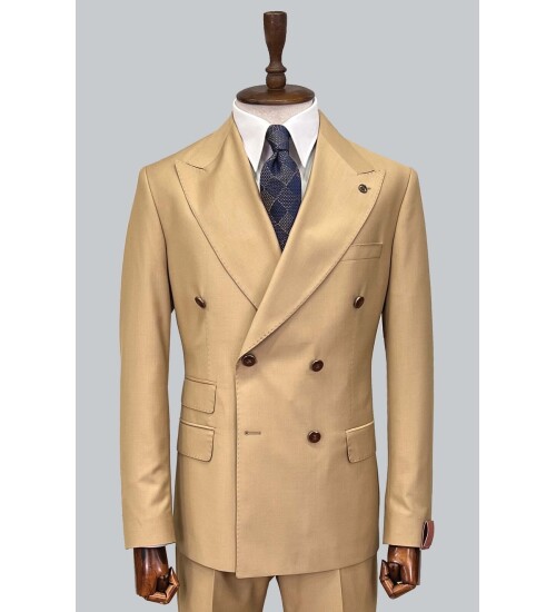 SUIT SARTORIA BEJ TAKIM ELBİSE 2379