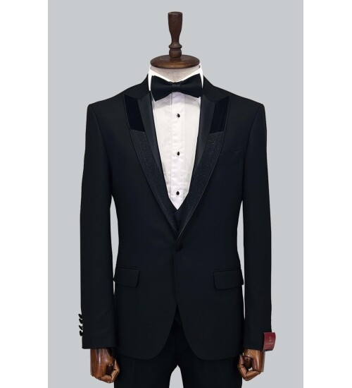 SUIT SARTORIA SİYAH DAMATLIK 5065
