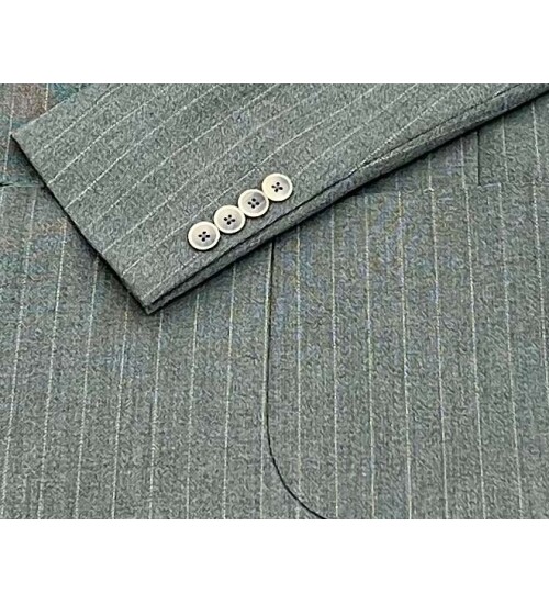 SUIT SARTORIA YEŞİL KETEN KRUVAZE CEKET 4341