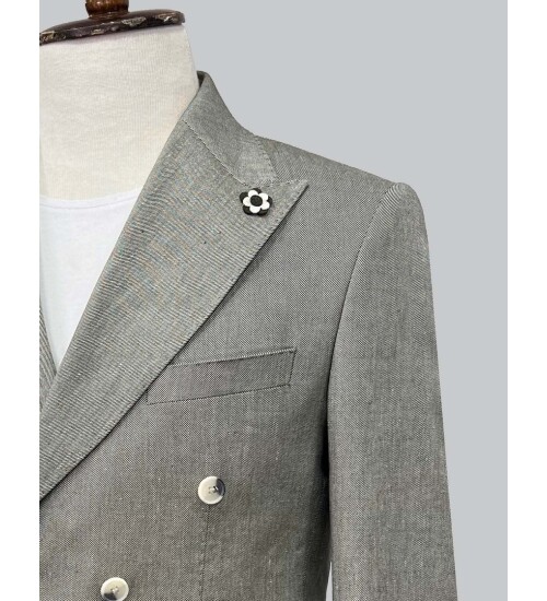SUIT SARTORIA GREEN DOUBLE BREASTED JACKET 4341
