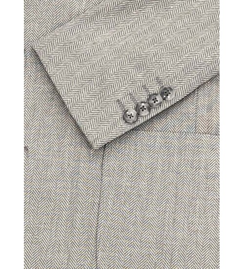 SUIT SARTORIA LIGHT GREY LINEN JACKET 4337