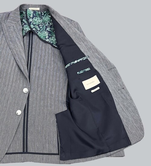 SUIT SARTORIA LACİVERT KETEN CEKET 4337