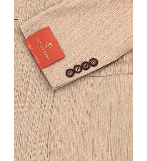 SUIT SARTORIA LIGHT BROWN JACKET 4332