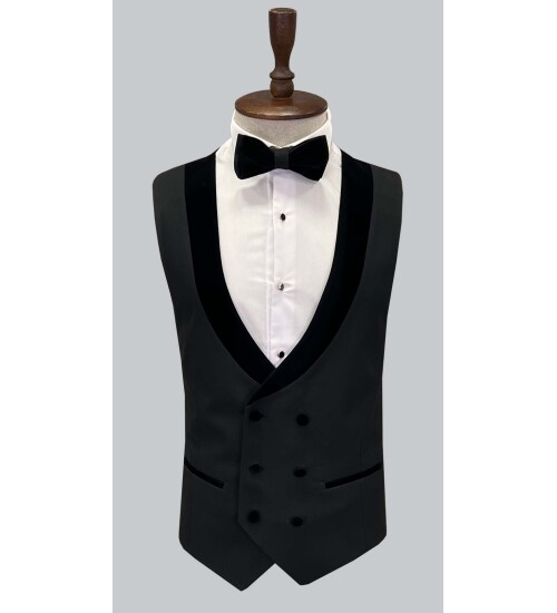 SUIT SARTORIA BLACK TUXEDO 5063