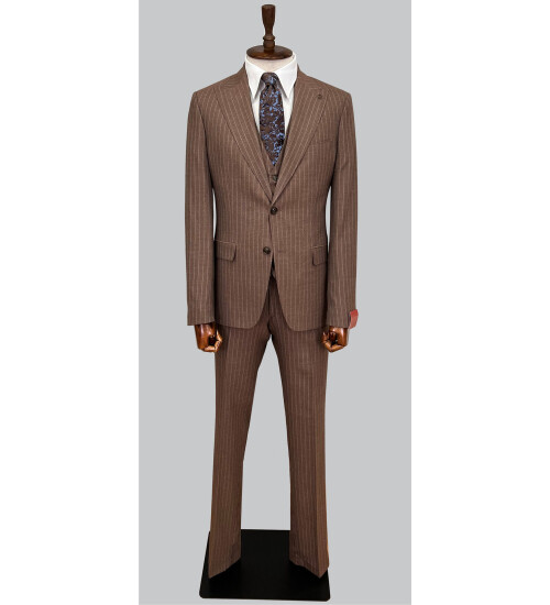 SUIT SARTORIA LIGHT BROWN SUIT 2346