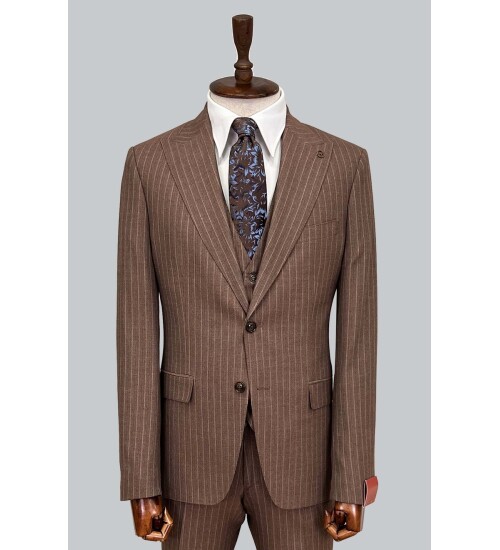 SUIT SARTORIA LIGHT BROWN SUIT 2346