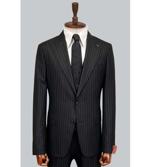SUIT SARTORIA BLACK SUIT 2346