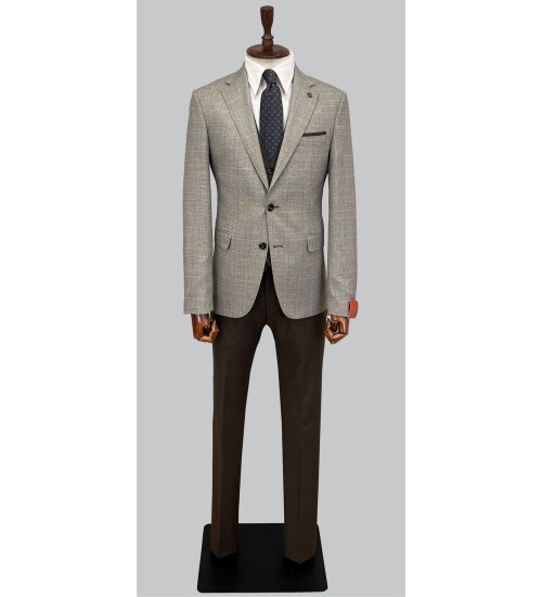 SUIT SARTORIA LIGHT BROWN SUIT 2343