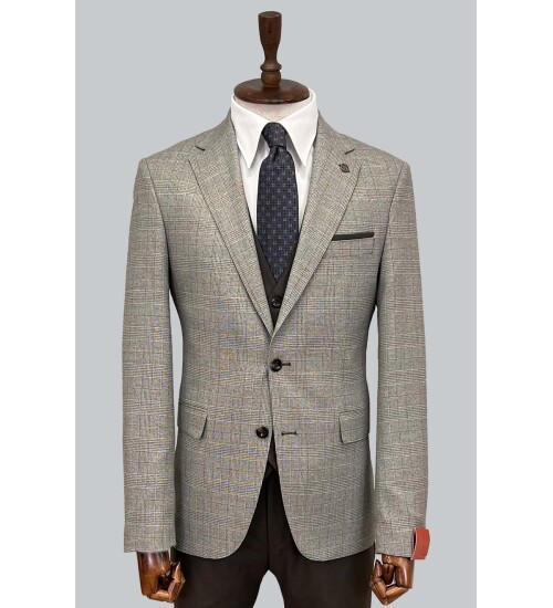 SUIT SARTORIA LIGHT BROWN SUIT 2343
