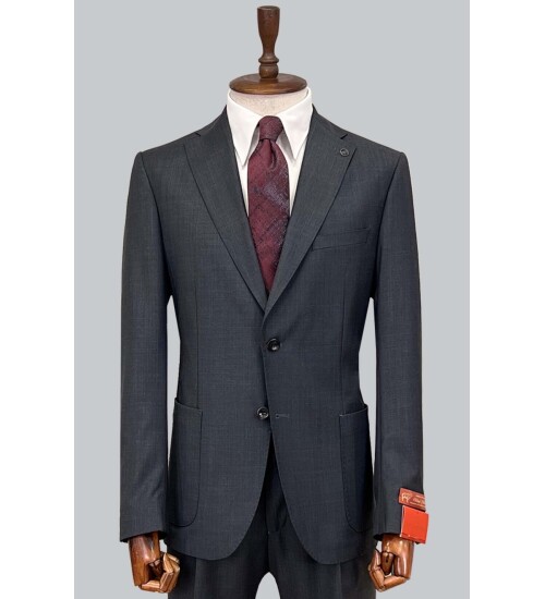 SUIT SARTORIA DARK GREY WOOL SUIT 2335
