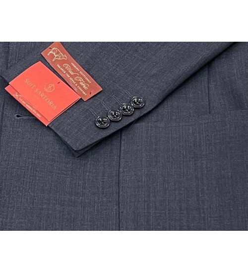 SUIT SARTORIA DARK GREY WOOL SUIT 2335