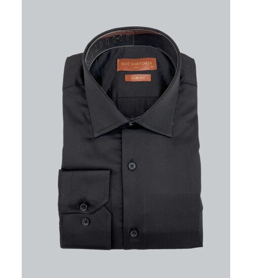 SUIT SARTORIA SİYAH GÖMLEK 6058