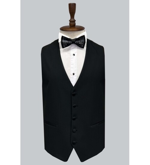 SUIT SARTORIA BLACK TUXEDO 5516