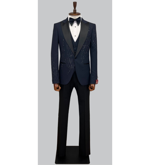 SUIT SARTORIA LACİVERT DAMATLIK 5514