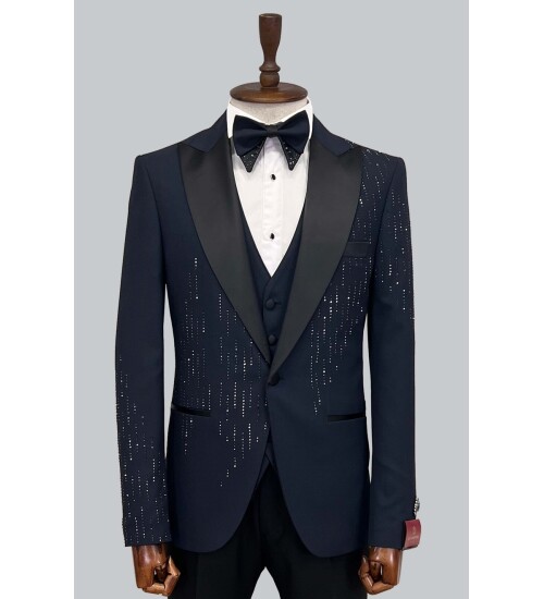 SUIT SARTORIA LACİVERT DAMATLIK 5514