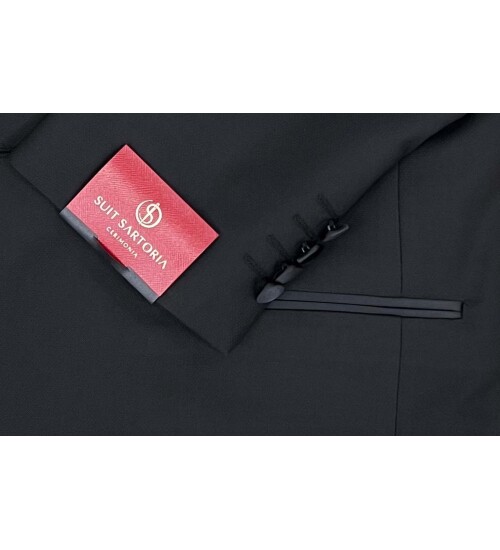 SUIT SARTORIA DAMATLIK SİYAH 5513