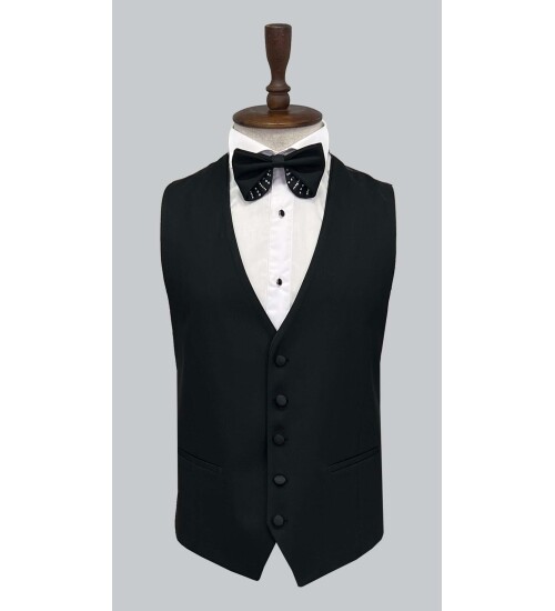 SUIT SARTORIA SİYAH TAŞLI DAMATLIK 5510