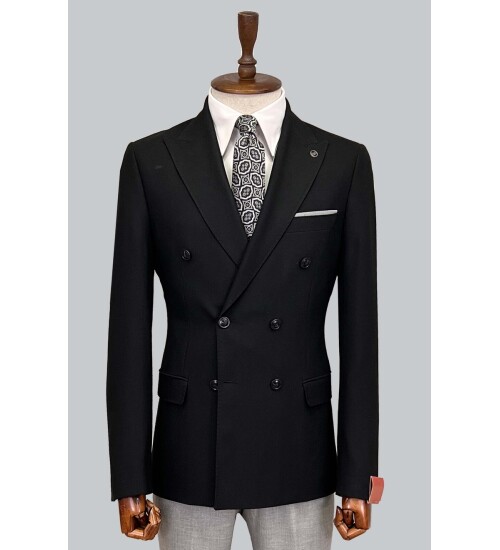 SUIT SARTORIA BLACK SUIT 2326