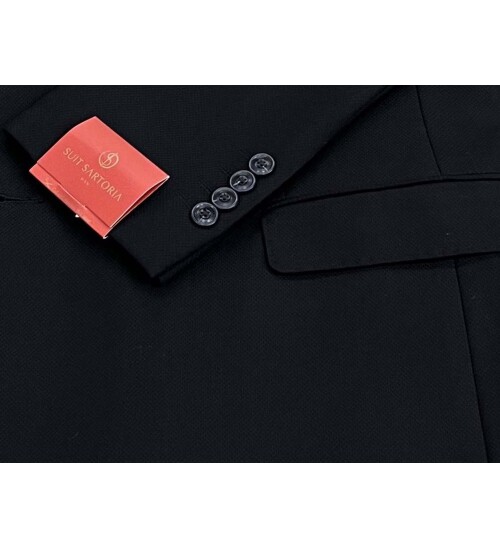 SUIT SARTORIA BLACK SUIT 2326