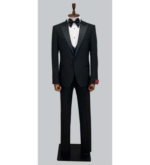 SUIT SARTORIA DAMATLIK SİYAH 5503