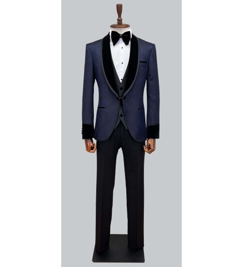 SUIT SARTORIA LACİVERT DAMATLIK 5499