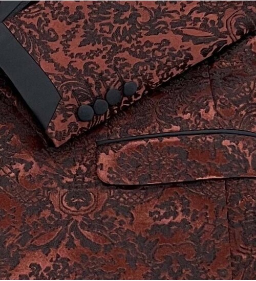 SUIT SARTORIA BROWN TUXEDO 5497