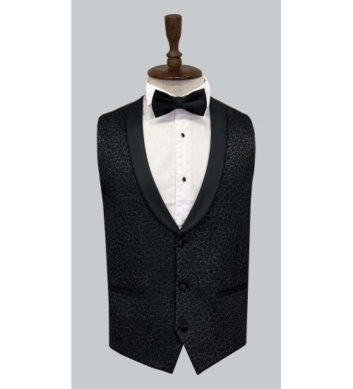 SUIT SARTORIA BLACK TUXEDO 5497