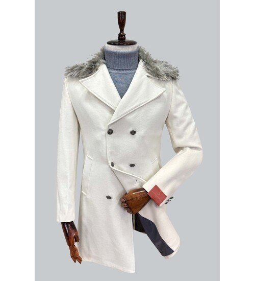 SUIT SARTORIA ÇIKMA YAKA BEYAZ KABAN 8090
