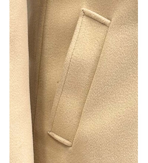 SUIT SARTORIA ÇIKMA YAKA BEJ YAKA KABAN 8090