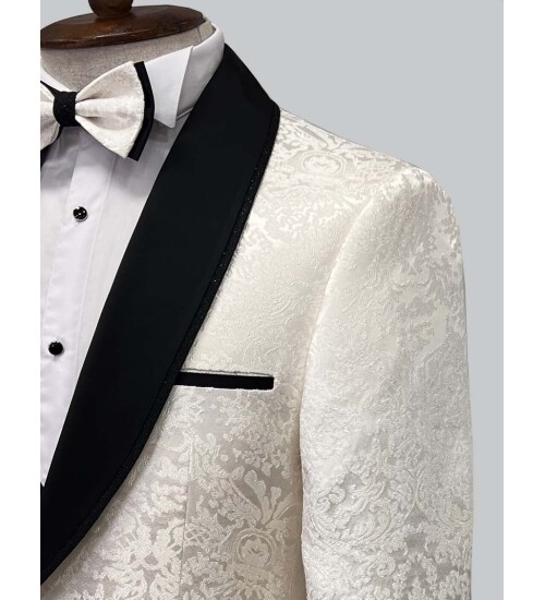 SUIT SARTORIA BEYAZ DAMATLIK 5496