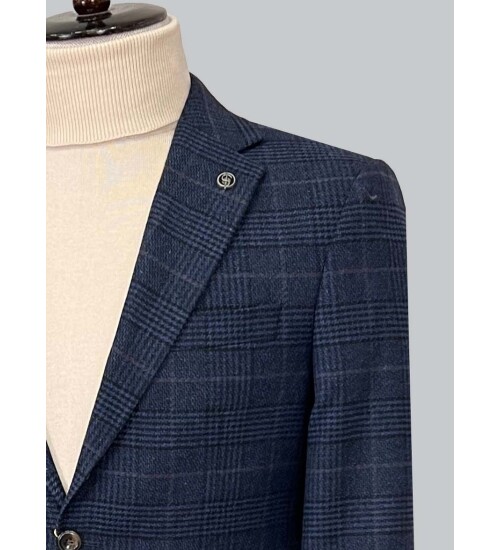 SUIT SARTORIA NAVY BLUE JACKET 4307