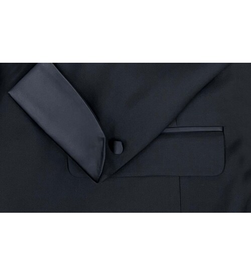 SUIT SARTORIA BLACK TUXEDO 5602