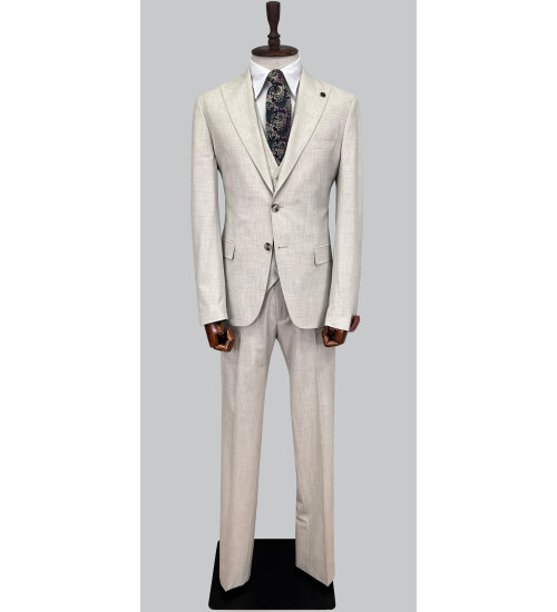 SUIT SARTORIA BEJ TAKIM ELBİSE 2320
