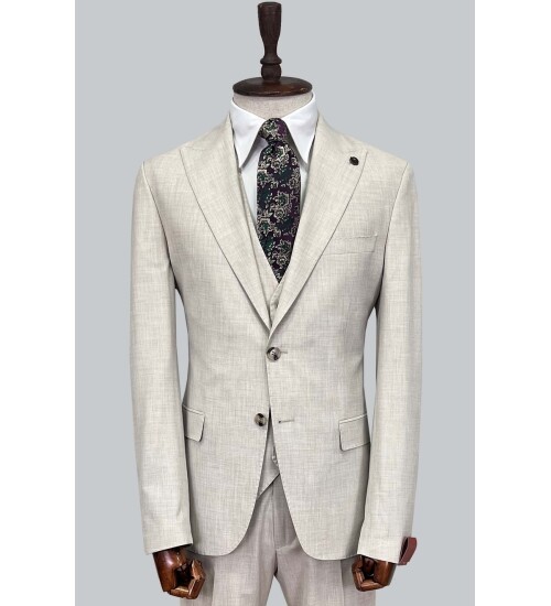 SUIT SARTORIA BEJ TAKIM ELBİSE 2320
