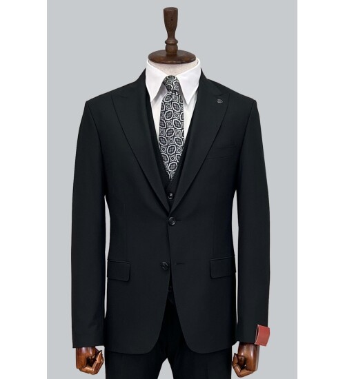 SUIT SARTORIA BLACK SUIT 2320