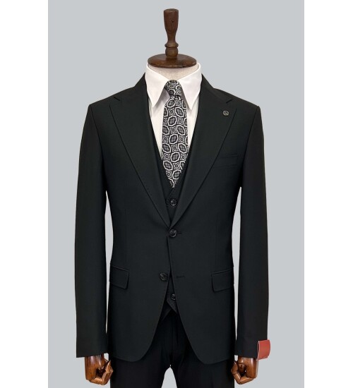 SUIT SARTORIA BLACK SUIT 2319