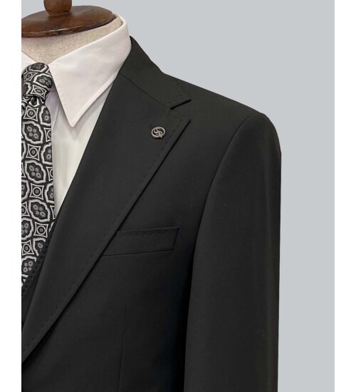 SUIT SARTORIA BLACK SUIT 2319