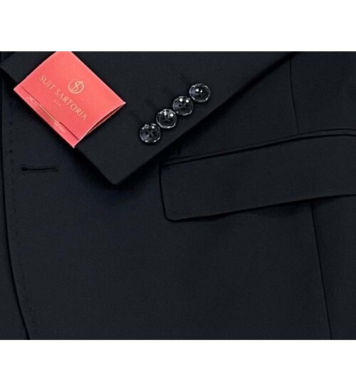 SUIT SARTORIA BLACK SUIT 2319